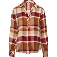 s.Oliver Blouse beige / brons / rood / wit