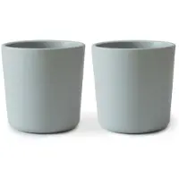 Mushie - 2-pack Cup - Sage - 225 ml (7.6 fl oz)