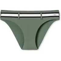 Schiesser Bikinibroek 'Californian Dream' kaki / zwart / wit