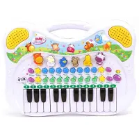 Basic Piano met dierengeluiden - Muzikaal speelgoed voor 3+ jaar