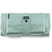 Kipkep Napper verzorgingset baby- wasbaar Verschoonmatje en Luier-etui - Waterproof - Pale Green, groen - duurzaam