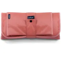 Kipkep Napper Verschonings-set - Sienna - verschoonmatje en luier-etuitje - Waterproof - wasbaar - gecoat - roze rood