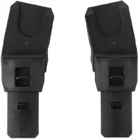 Topmark Adapterset Combi 2 Black - Geschikt voor specifieke 0+ autostoeltjes