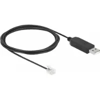 Pro Adapter cable USB Type-A to Serial RS-232 RJ12 with ESD protection APC 2 m
