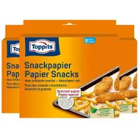 Toppits 3x Snackpapier Vellen 8 Stuks