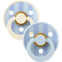 BIBS Studio Colour 2 Pack Block - Baby Blue | +0 maanden 1 St Speen