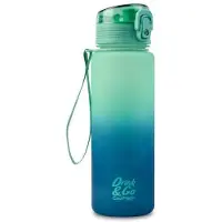 Patio Brisk Ombre Waterfles 600ml - Blue Lagoon