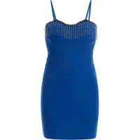 Faina Cocktailjurk blauw