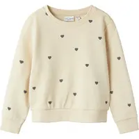 Name it Sweatshirt 'NMFValba' sand / antraciet