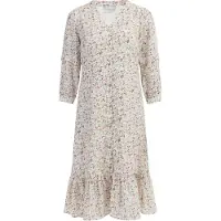Usha Jurk gemengde kleuren / offwhite