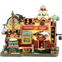Lemax Christmas Cake Factory 21x34x30 cm Kersthuisje