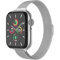 IMoshion Slim Milanees bandje voor de Apple Watch | 38/40/41/42 mm - Zilver