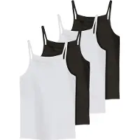 Name It Kids Onderhemd zwart / wit
