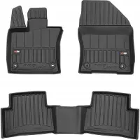 Frogum No.77 - Automatten set - Geschikt voor Lexus UX vanaf 2018 - 3D TPE Rubber - 4-delig - Hoogte 6cm - Zwart