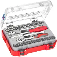 Connex Dopsleutelset Profi 1/4 40Dlg - COX580235