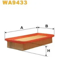 WIX FILTERS WA9433 Luchtfilter