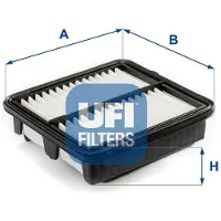 Ufi 30.122.00 Luchtfilter