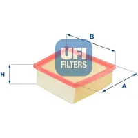 Ufi 30.390.00 Luchtfilter