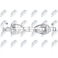 NTY NPW-ME-065 Aandrijfas
