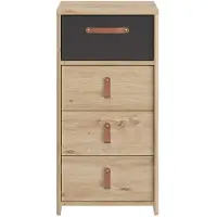 Gautier - Gami Ladekast Liam 4 lades - artisan eik
