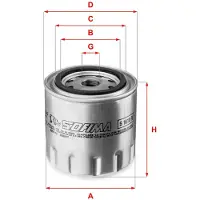 Sofima S 1610 R Oliefilter