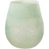 Jline Windlicht scavo glas aqua large