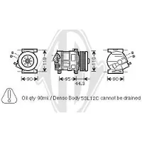 Diederichs DCK1217 Aircopomp