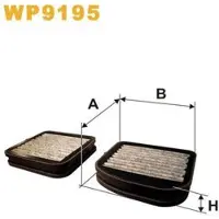 WIX FILTERS WP9195 Interieurfilter