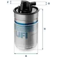 Ufi 24.424.00 Brandstoffilter