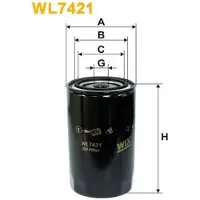 WIX FILTERS WL7421 Oliefilter