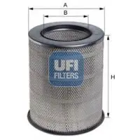 Ufi 27.347.00 Luchtfilter