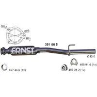ERNST 351065 Uitlaat middendemper