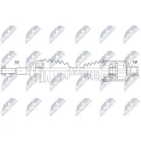 NTY NPW-CH-098 Aandrijfas