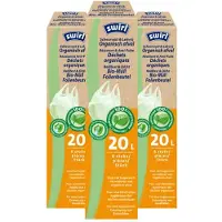 Swirl 3x Pedaalemmerzakken Bio 20 Liter 6 Stuks