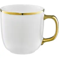 Ambition Royal Porseleinen Mok 330ml - Elegante gouden accenten