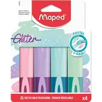 Maped Surligneur Fluo Peps Glitter Pastel