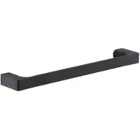 Sapho Gedy Pirenei handdoekhouder 35cm mat zwart