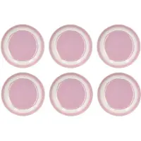 Villeroy & boch Pastabord Perlemor Coral 22 cm (Set van 6)