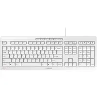 Cherry STREAM toetsenbord USB QWERTY Engels Wit