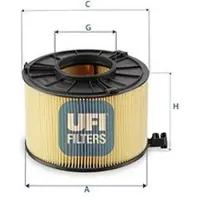 Ufi 27.G10.00 Luchtfilter