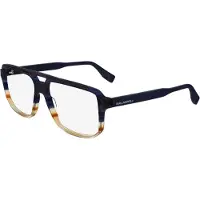 Karl Lagerfeld KL6156 Blue/striped brown 58/14/145 MAN Brilmonturen
