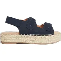 White Stuff Velcro Espadrille Sandal Dark Navy Maat: 6 | Espadrilles Outlet | Dames | Blauw