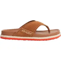 White Stuff Toe Thong Footbed Mid Tan Maat: 6 | Espadrilles Outlet | Dames | Bruin