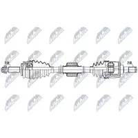 NTY NPW-HY-617 Aandrijfas