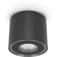 Lombardo Clic Top Buiten Plafondlamp Integrated LED | 2700 K | Dark Grey IP65 Lichtbron Inbegrepen