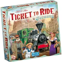 Days of Wonder Asmodee Ticket to Ride Duitsland Bordspel - Breid je Spoorweg Avonturen uit! Gezellig Gezins- en Kinder Spel, 8+, 2-5 Spelers, 30-60 Min