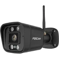 Foscam V8P, 4K/8MP dual-band WiFi buitencamera - Zwart