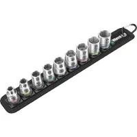 Wera Belt B 4 05003973001 Dop (zeskant) Dopsleutelinzetset 8 mm 9-delig 3/8 (10 mm)