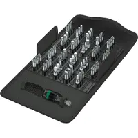 Wera 8600/889-60 TZ Bit-Safe 05057122001 Bitset 61-delig Plat, Kruiskop Phillips, Kruiskop Pozidriv, Inbus, Binnen-Torx Torsion zone