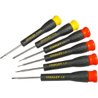 Stanley handgereedschap Precisieschroevendraaierset 6-DELIG 1-1.8 - STHT0-62631